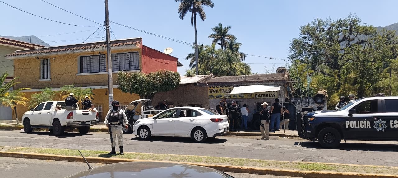 Cateo en Nogales deja 4 detenidos en vulcanizadora