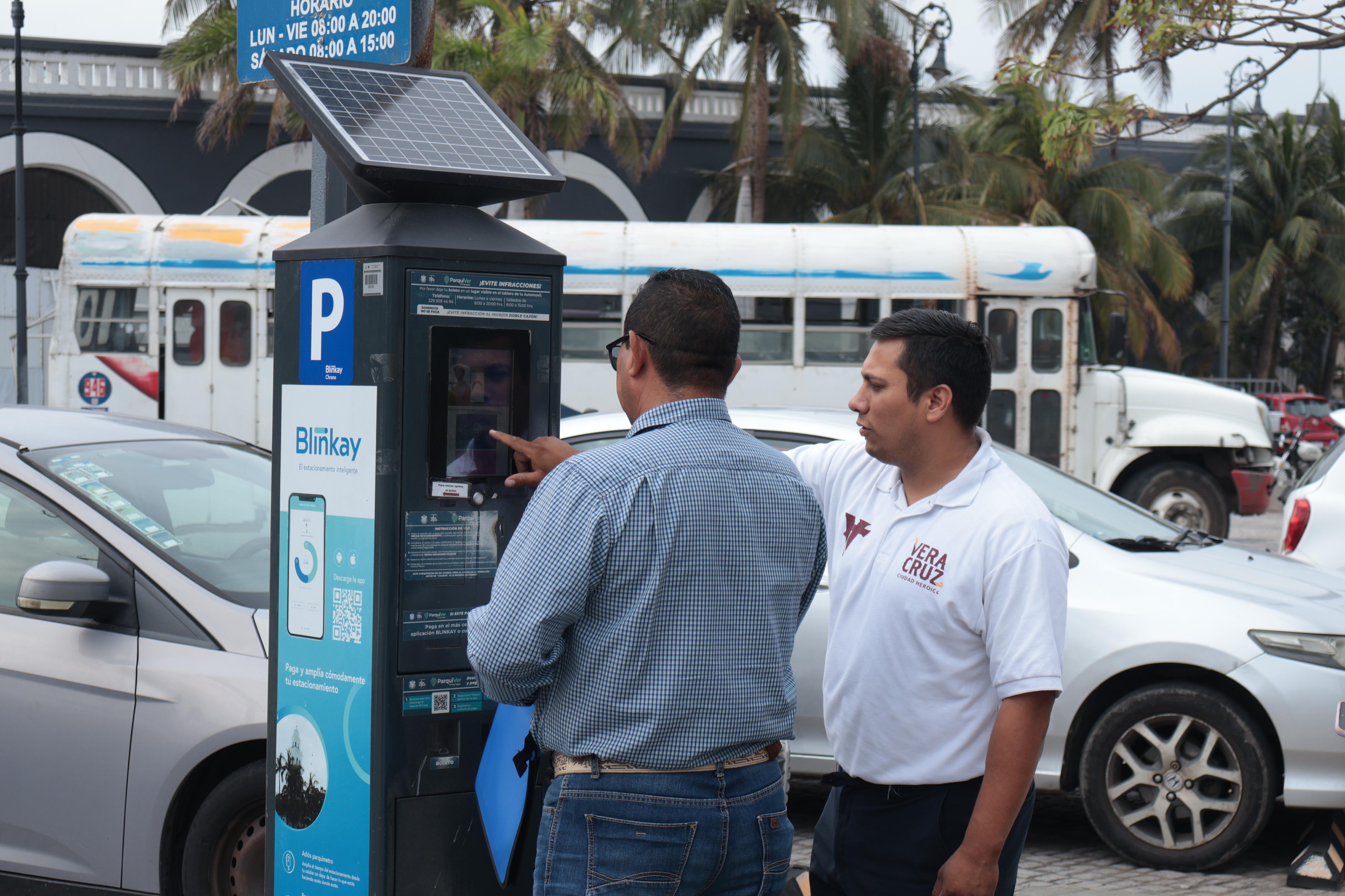 Se suspende el cobro de parquímetros en Veracruz puerto este 1 de mayo