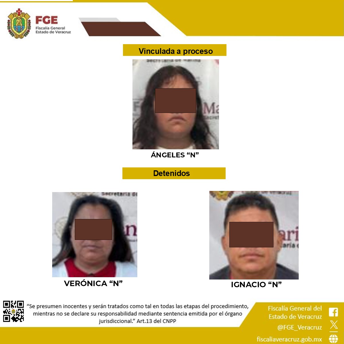 Vinculan a mujer por secuestro de estudiante en Platón Sánchez