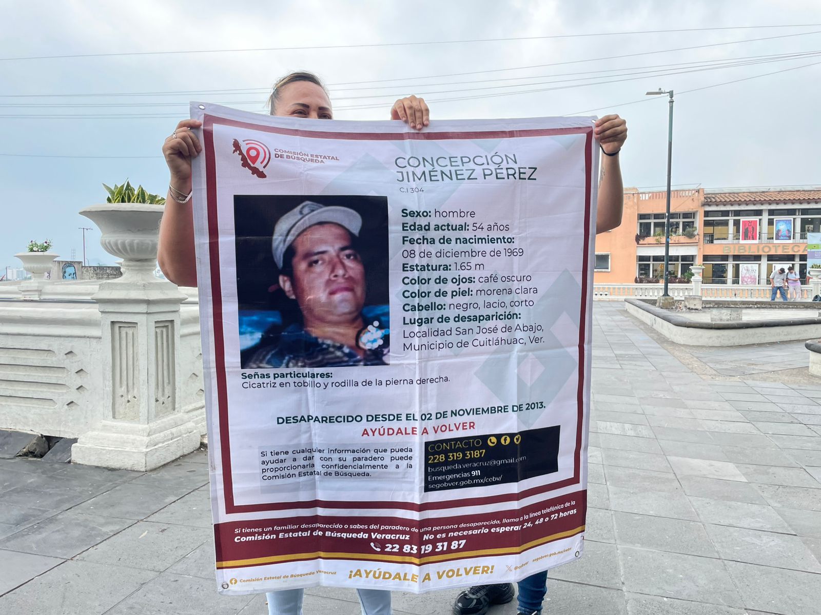 En jornada buscan a desaparecido desde hace 13 años en Veracruz