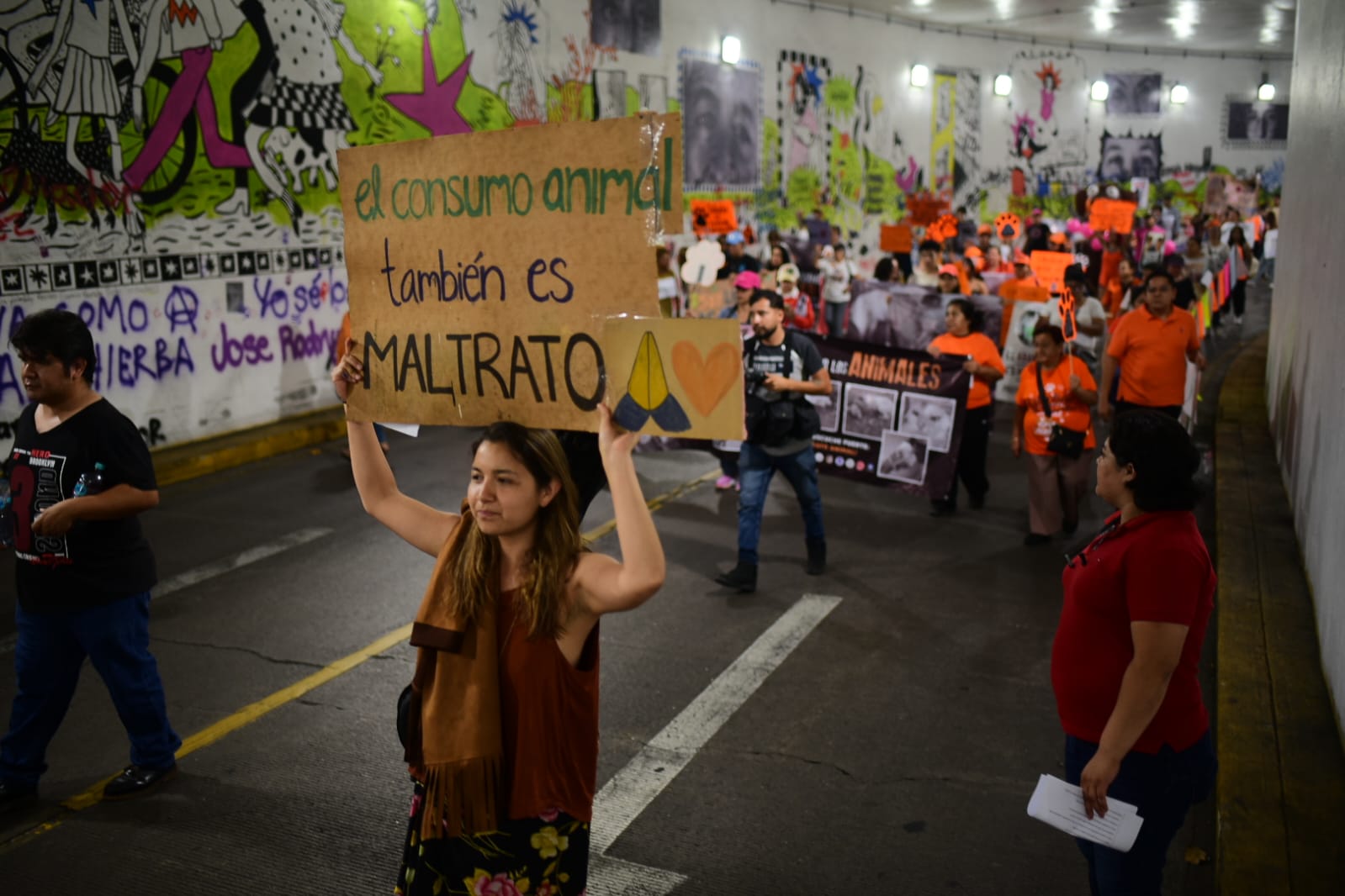 Animalistas marchan para exigir justicia contra maltrato animal