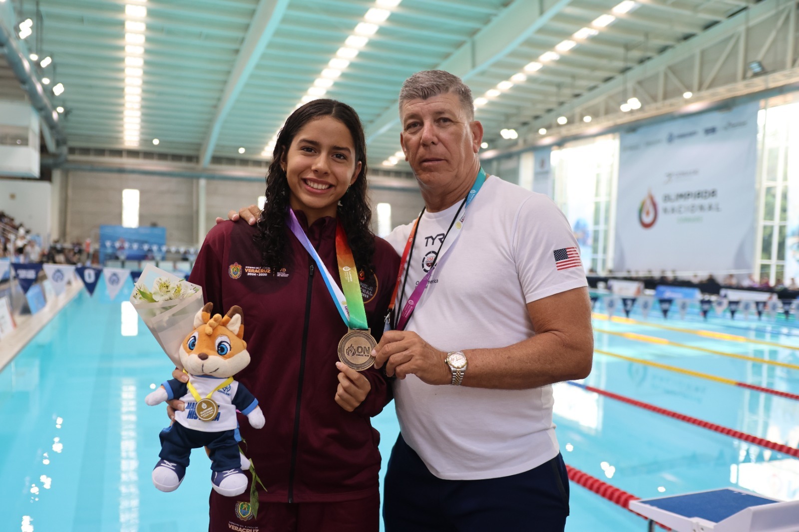 Brillan atletas porteños en natación en Olimpiada Nacional CONADE 2026