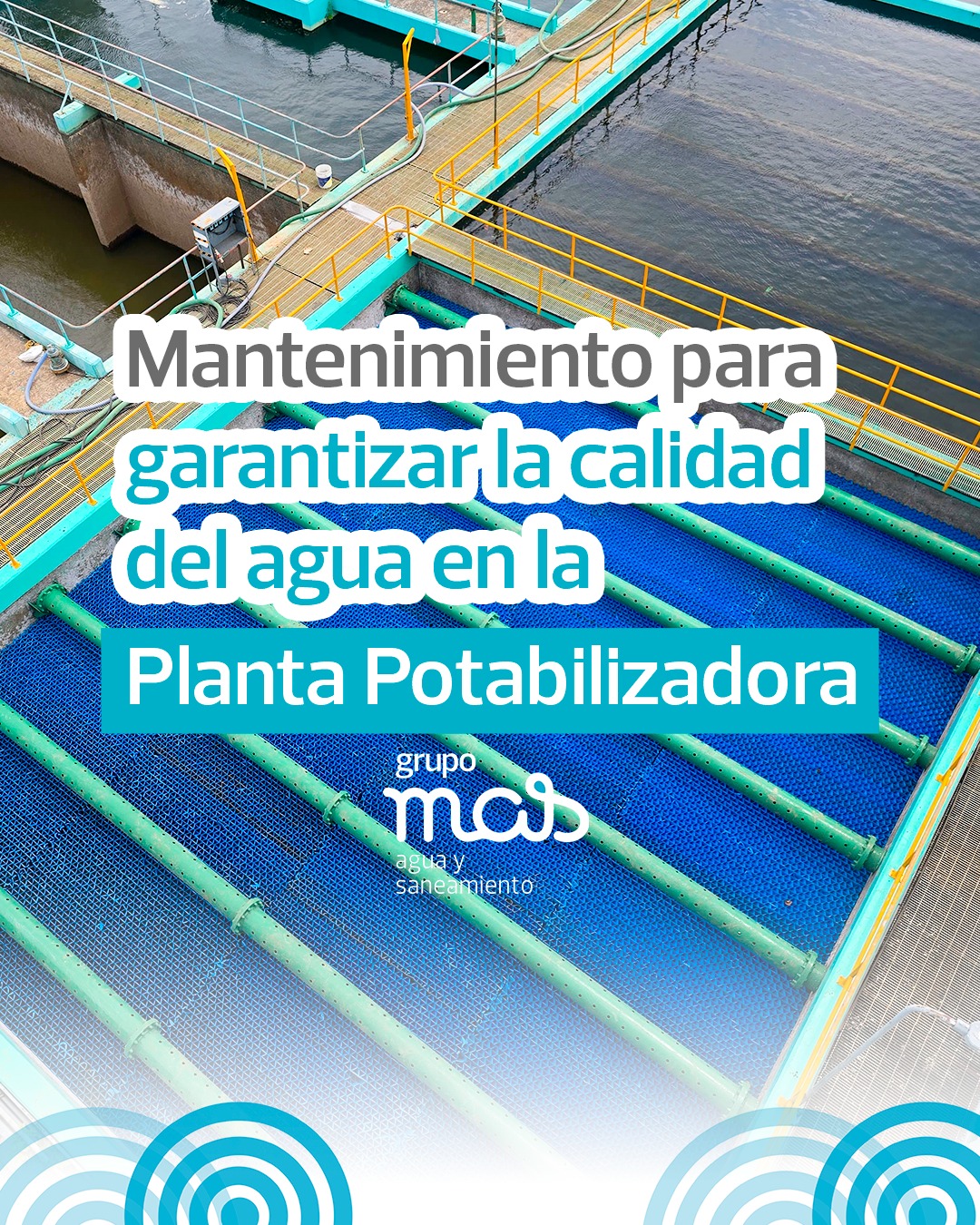 Grupo MAS reemplaza placas en sedimentador de El Tejar