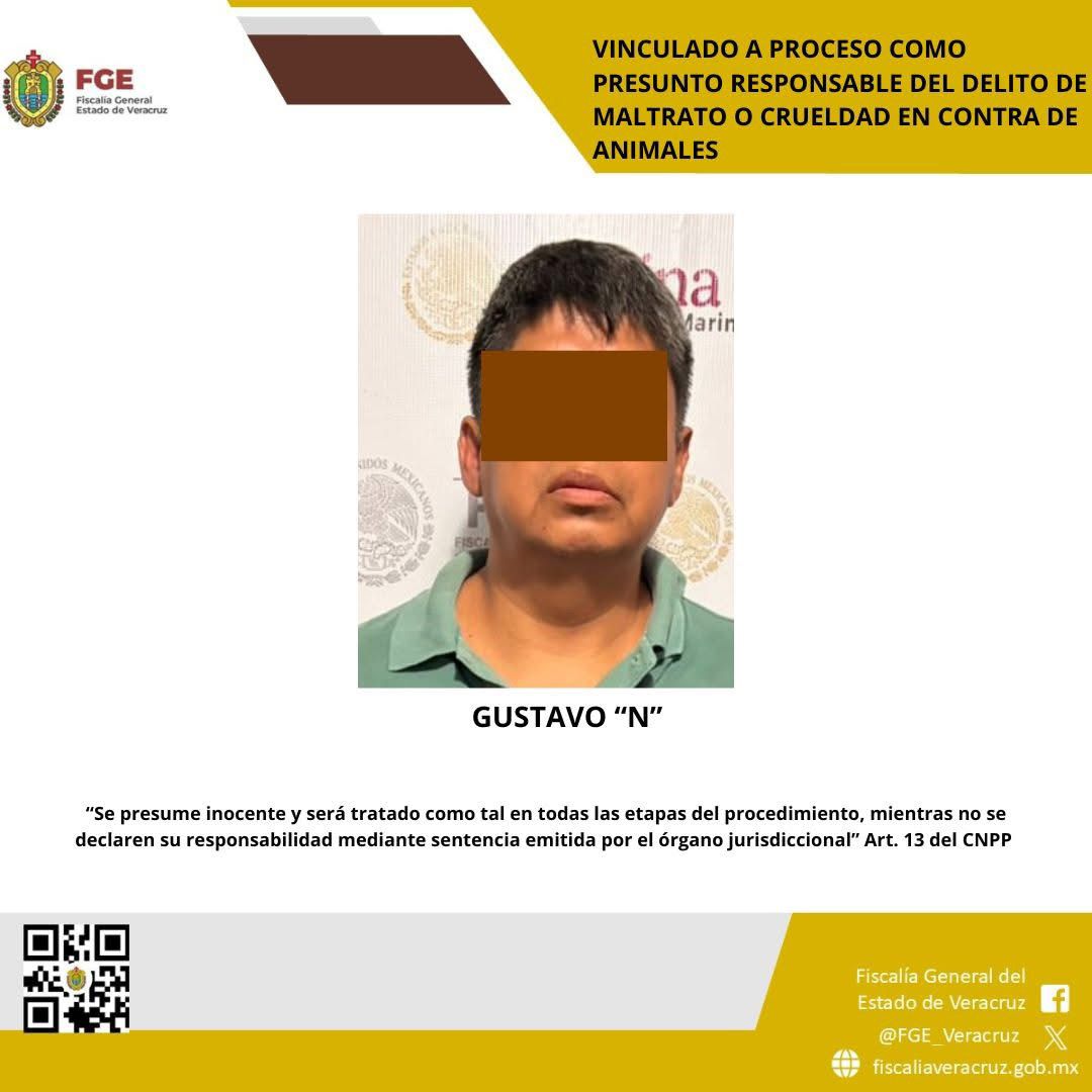 Vinculan a proceso a sujeto por la muerte de un perro en Poza Rica