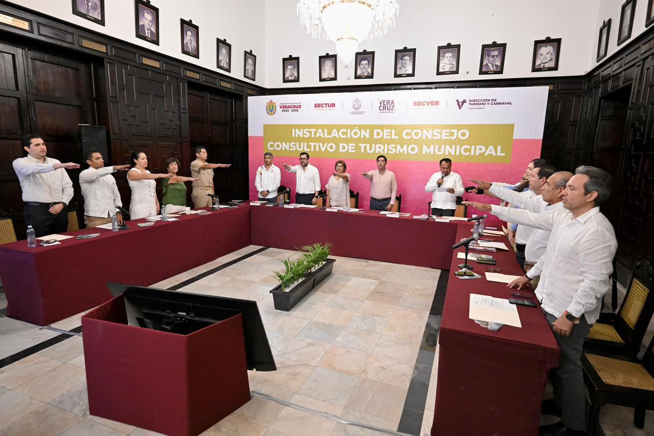 Instala ayuntamiento de Veracruz el Consejo Consultivo de Turismo para detonar la economía local