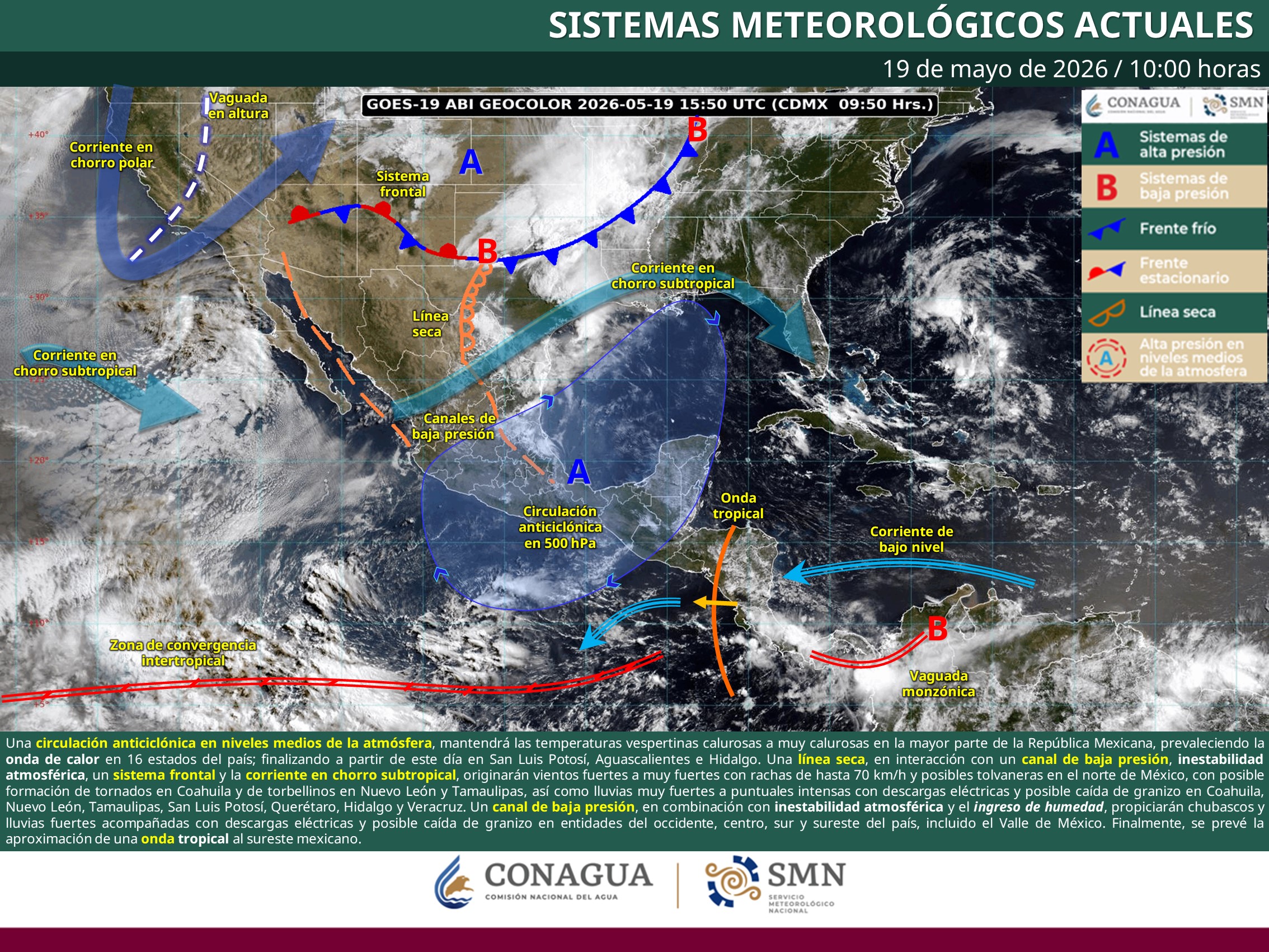 Ambiente caluroso continuará en Veracruz; prevén lluvias y tormentas