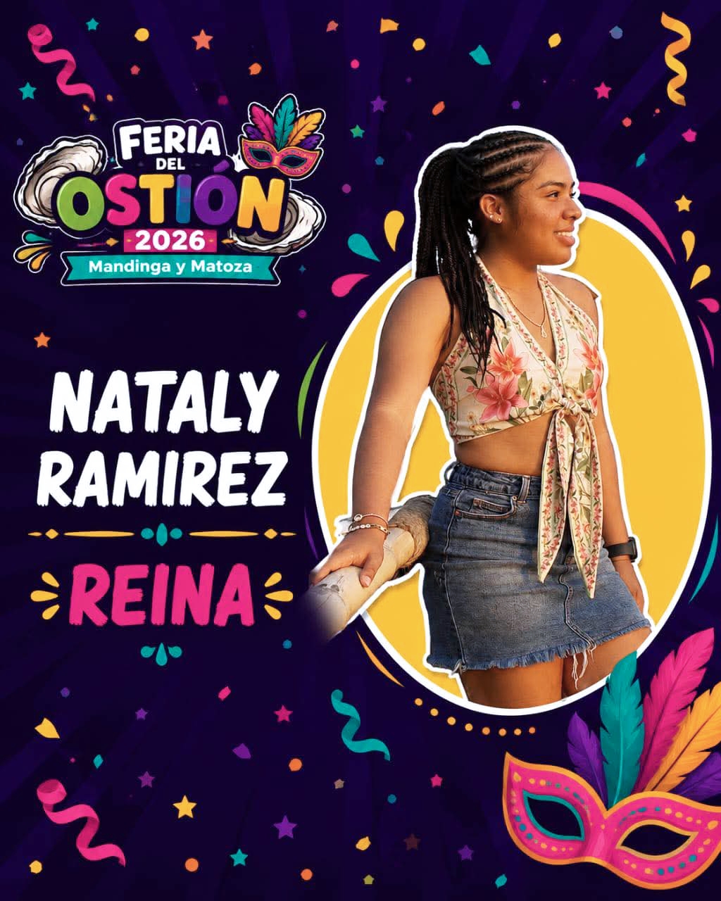 Eligen a la corte real de la Feria del Ostión 2026 de Mandinga