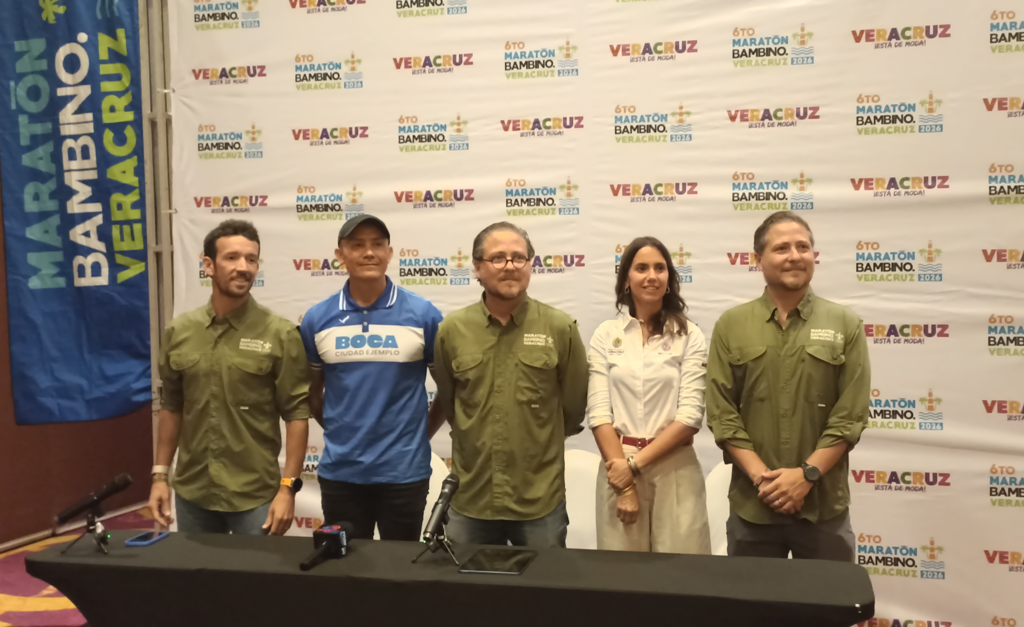 Recorren una semana el Maratón de Veracruz por solicitud del gobierno estatal