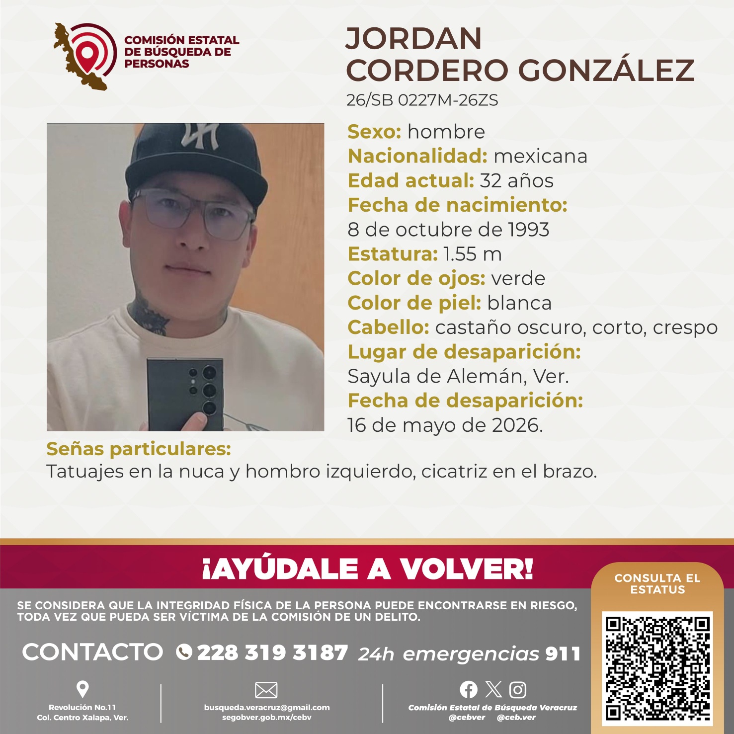 Desaparecen dos poblanos tras acudir a la Feria de Sayula de Alemán