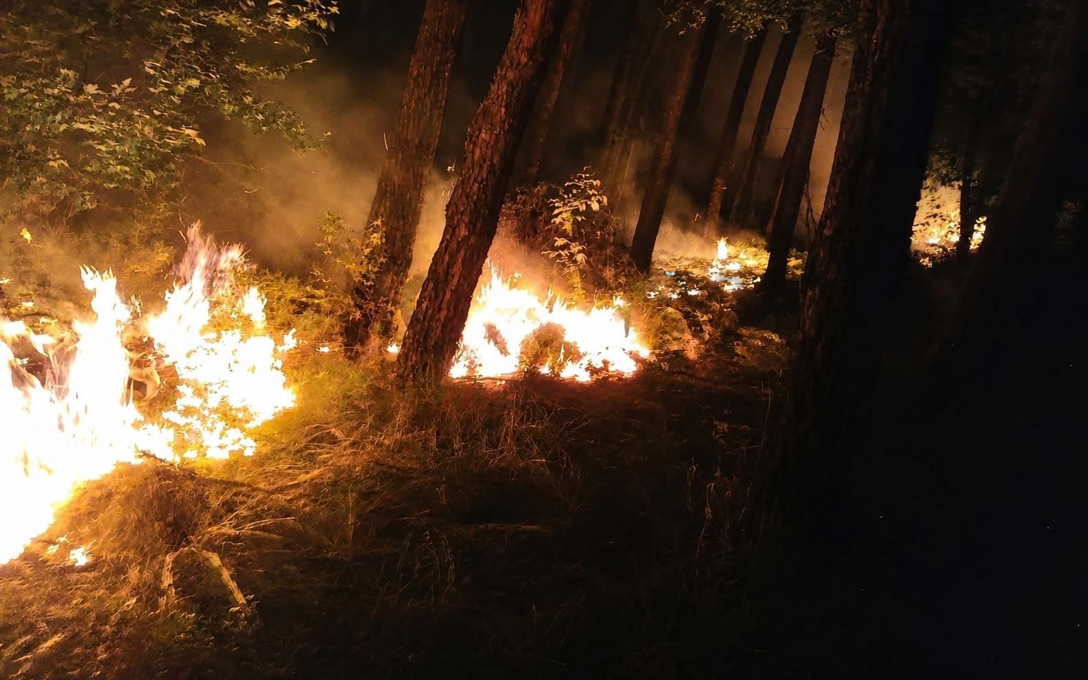 Incendio en San Juan del Monte moviliza a pobladores y brigadistas