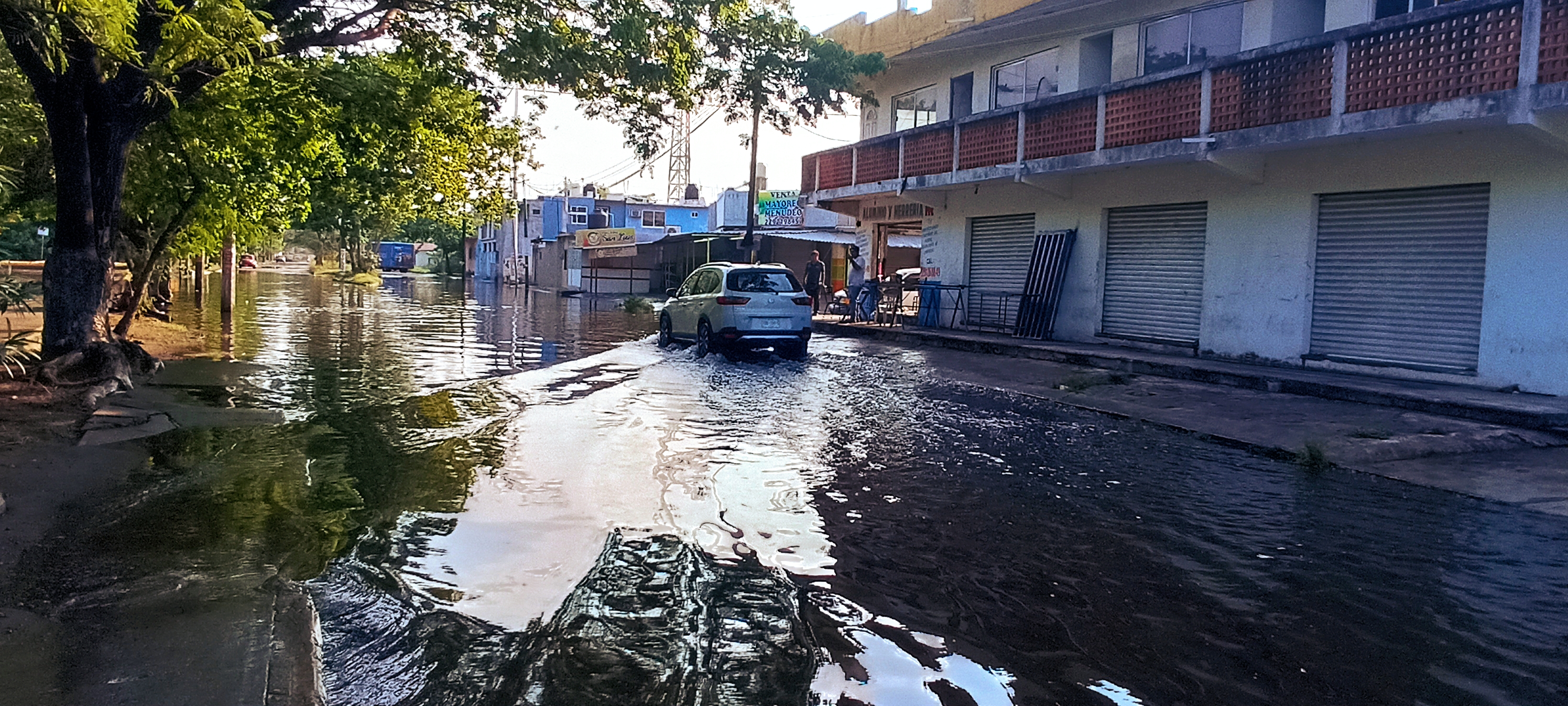 Lluvias en Veracruz, Boca del Río y Alvarado generan inundaciones y daños a infraestructura