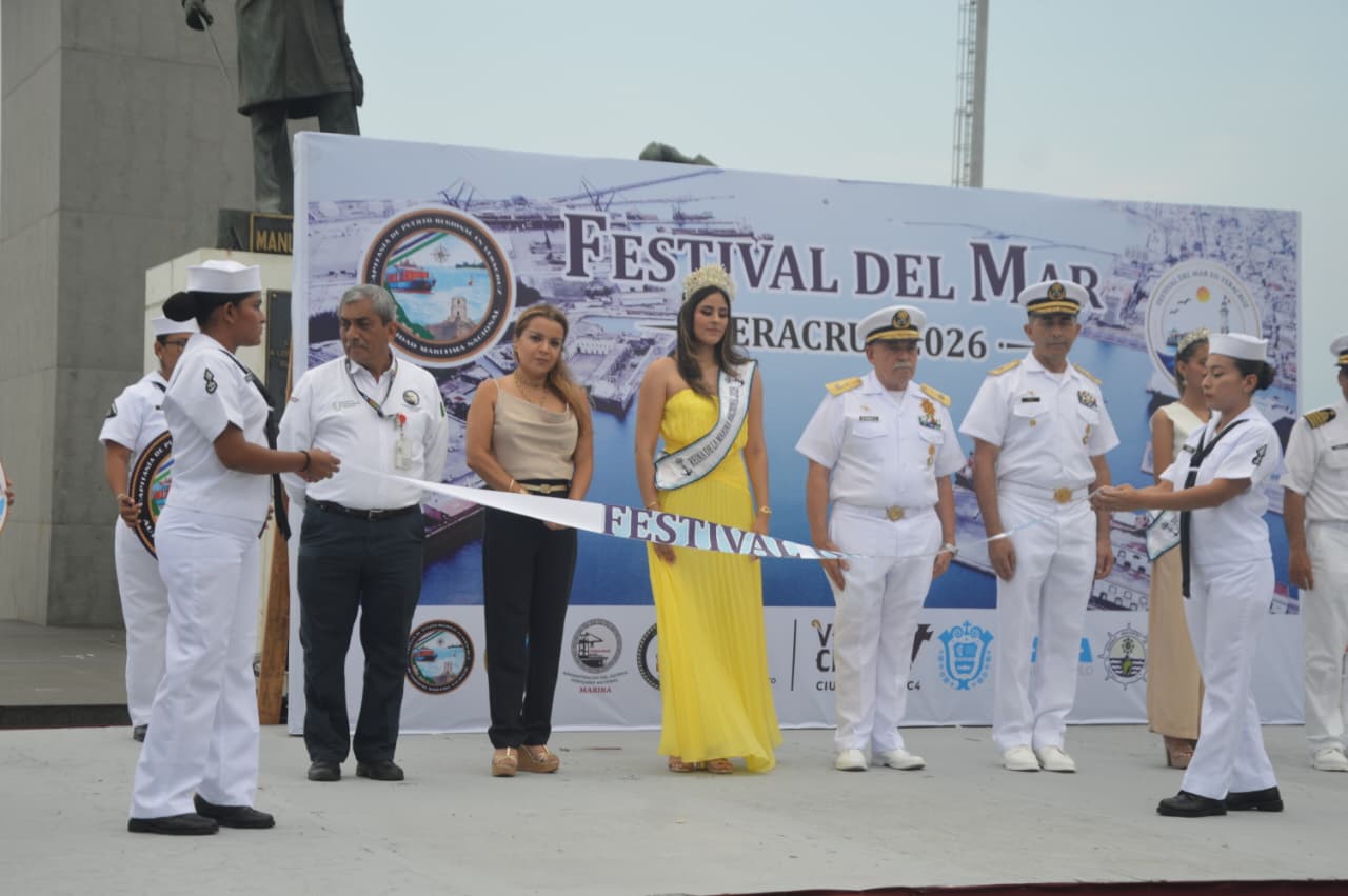 Continúan las actividades del Festival del Mar Veracruz 2026
