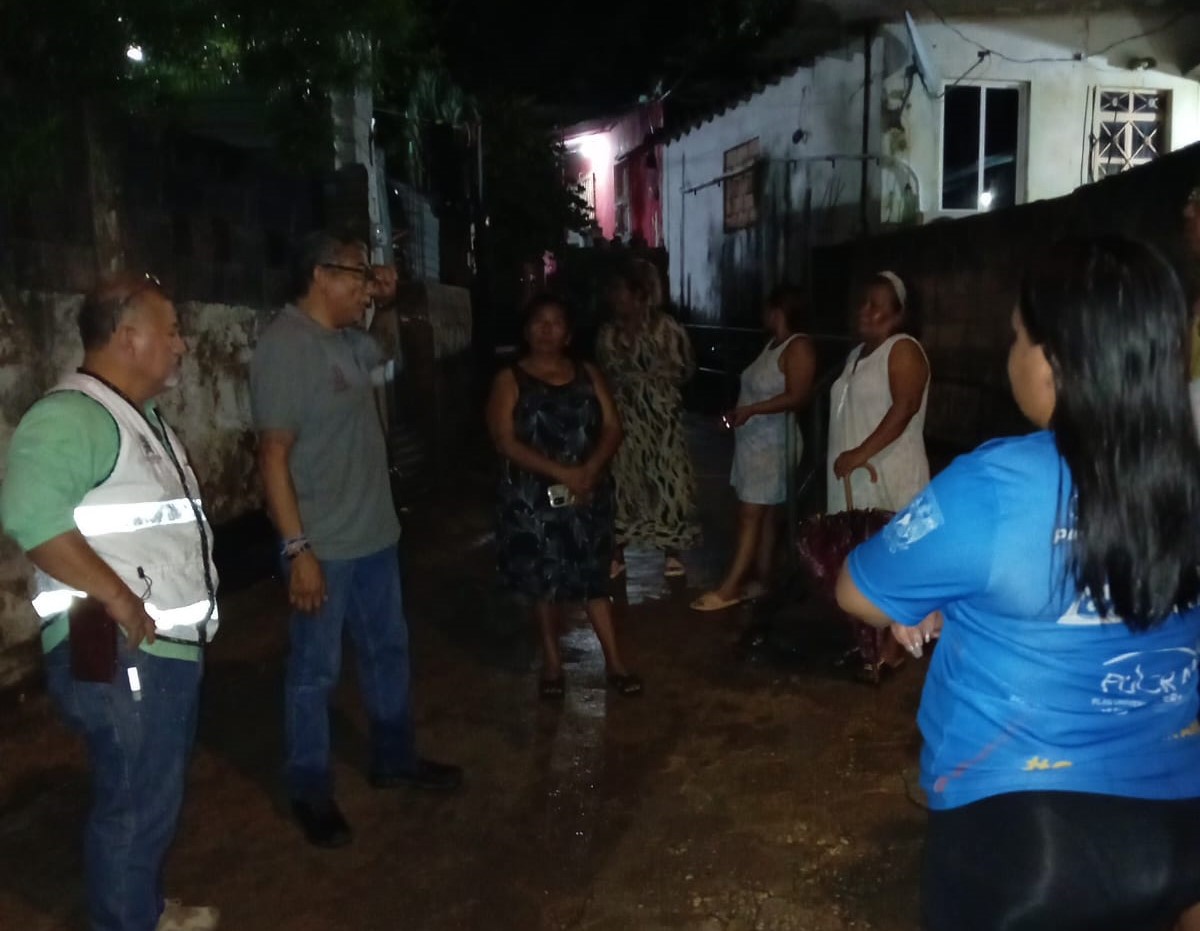 Lluvias por Boris inundan colonias de Coatzacoalcos; activan albergue