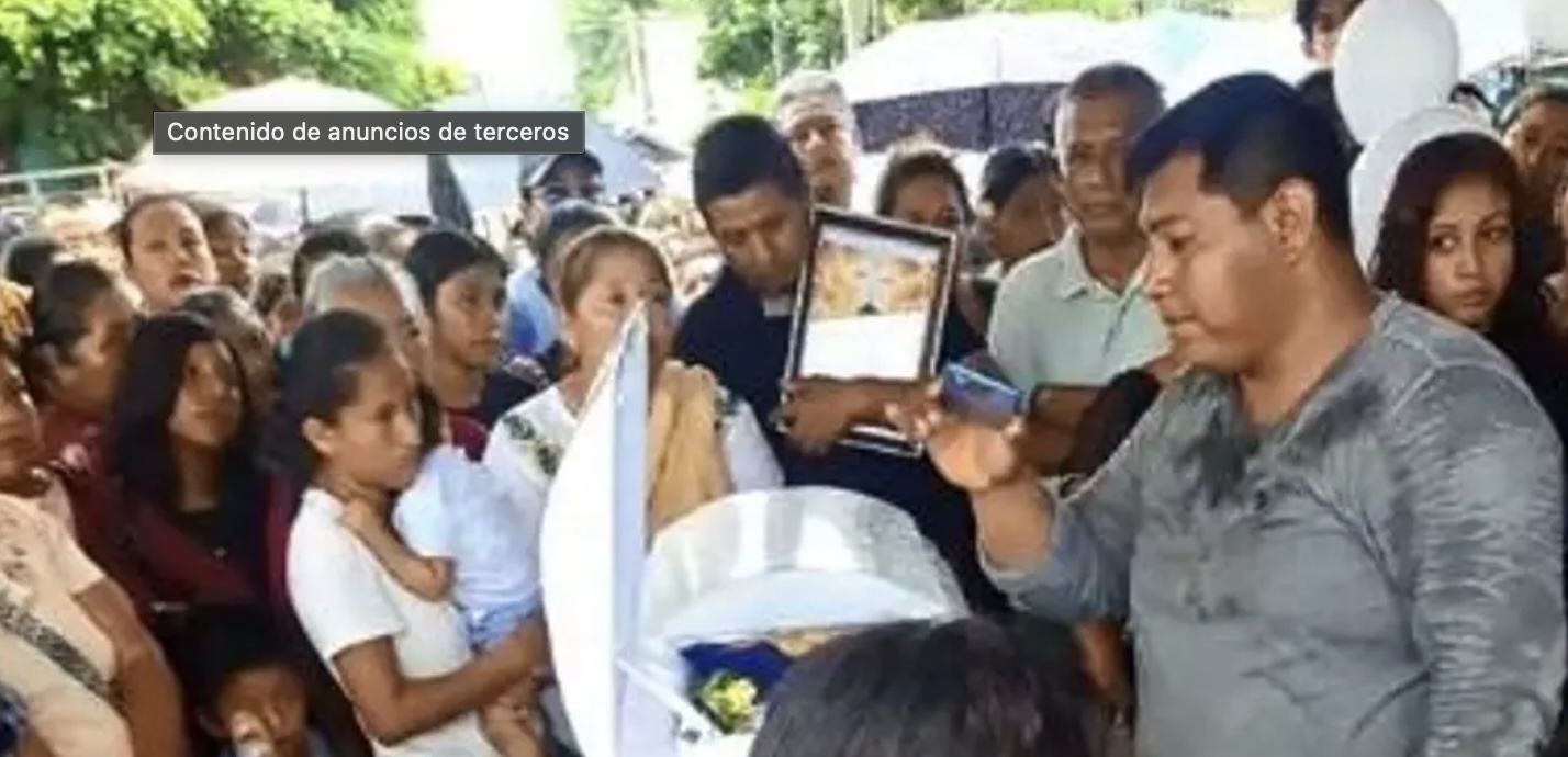Despiden a Brayan Emmanuel, niño fallecido en accidente en Soconusco
