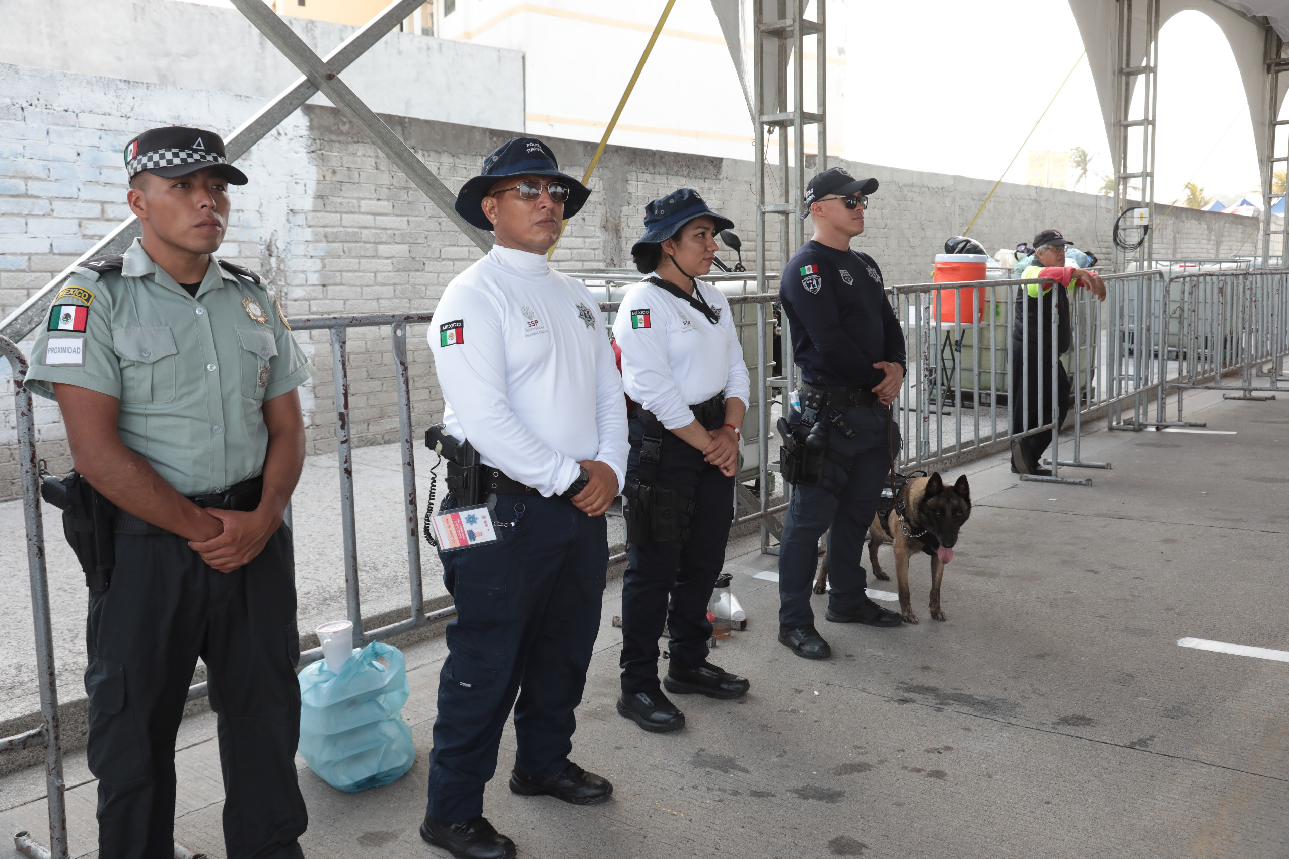 Despliegan 763 elementos para operativo del Salsa Fest en Boca del Río