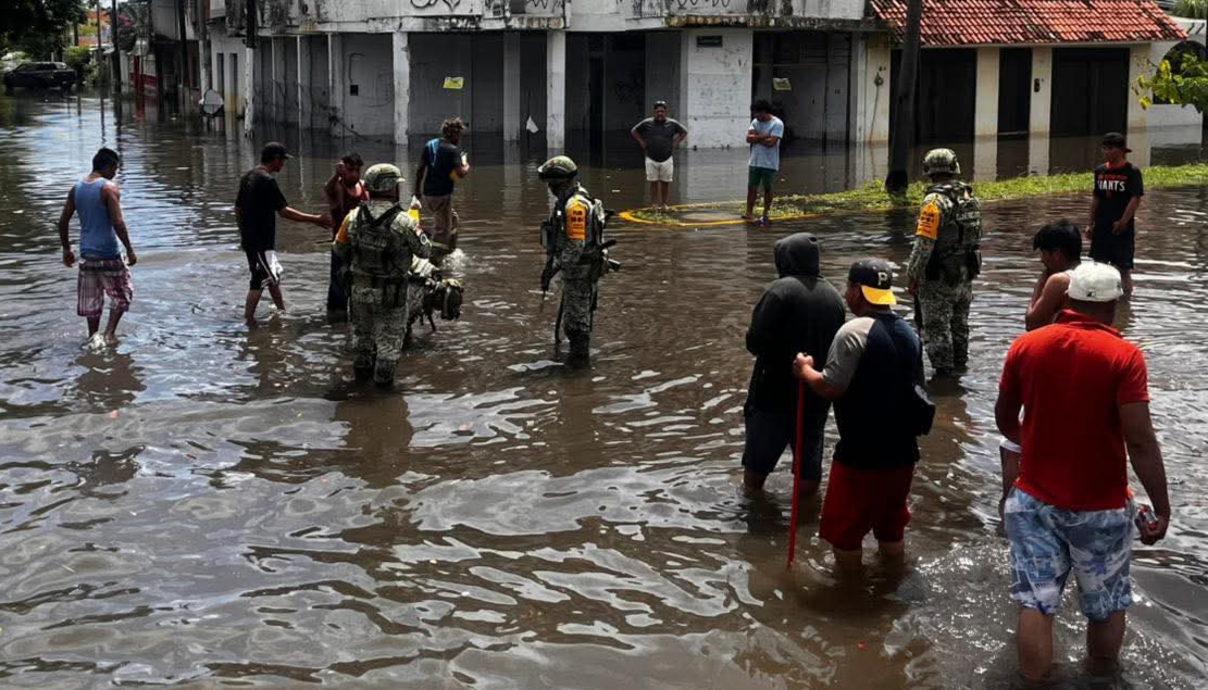 Ejército, Fuerza Aérea y Guardia Nacional activan el Plan DN-III-E en el estado de Veracruz