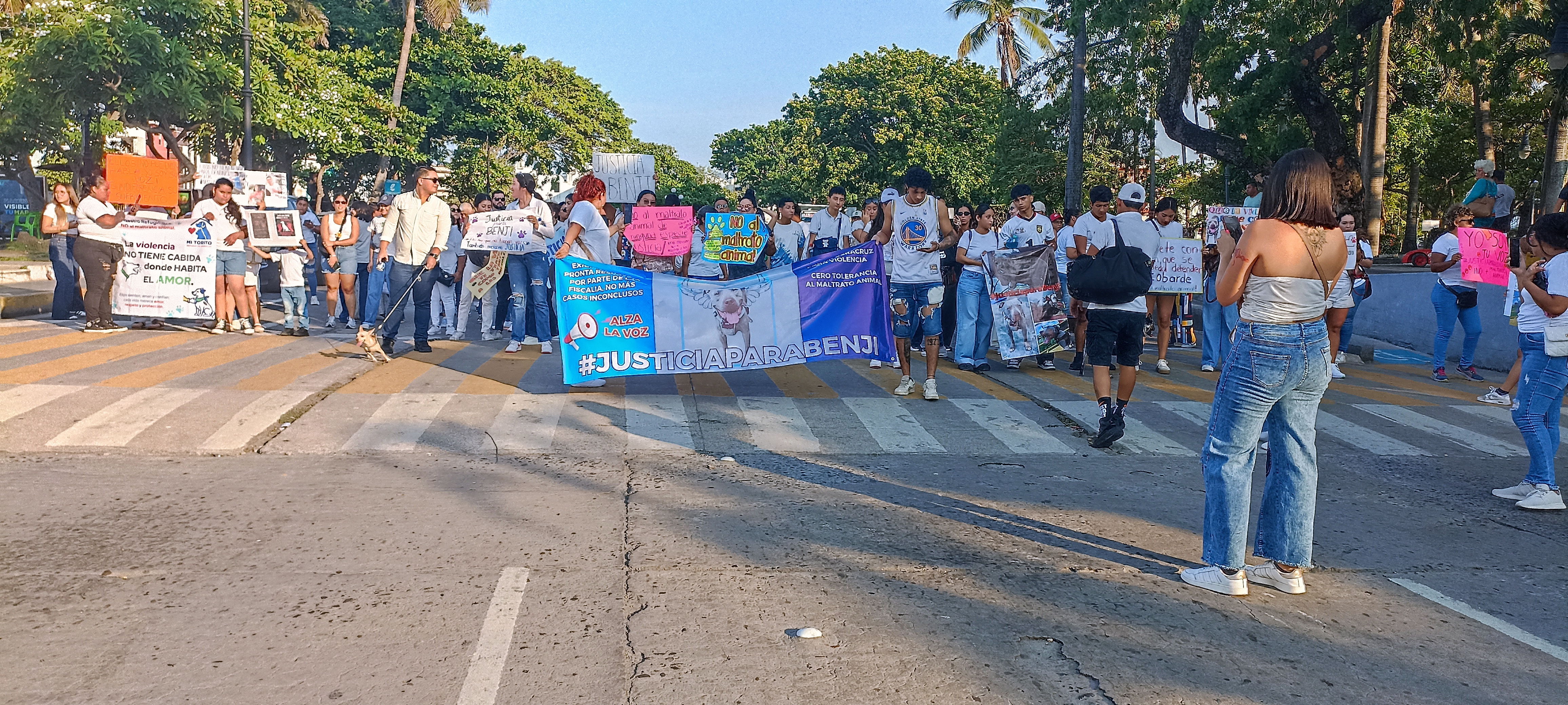 Exigen justicia para Benji y castigo para su presunto agresor en Veracruz puerto