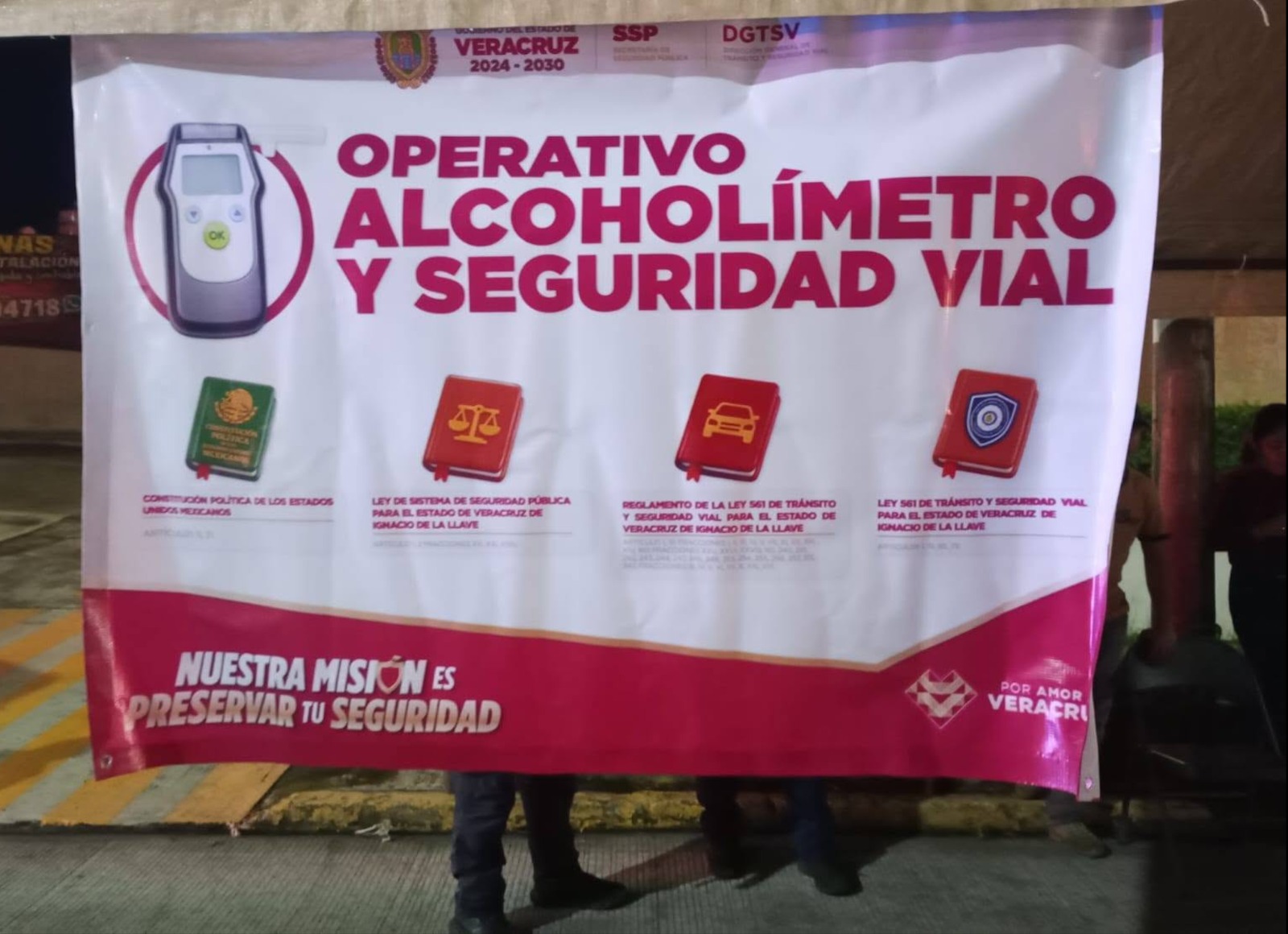 Alcoholímetro se ampliará a Coatzacoalcos y Poza Rica