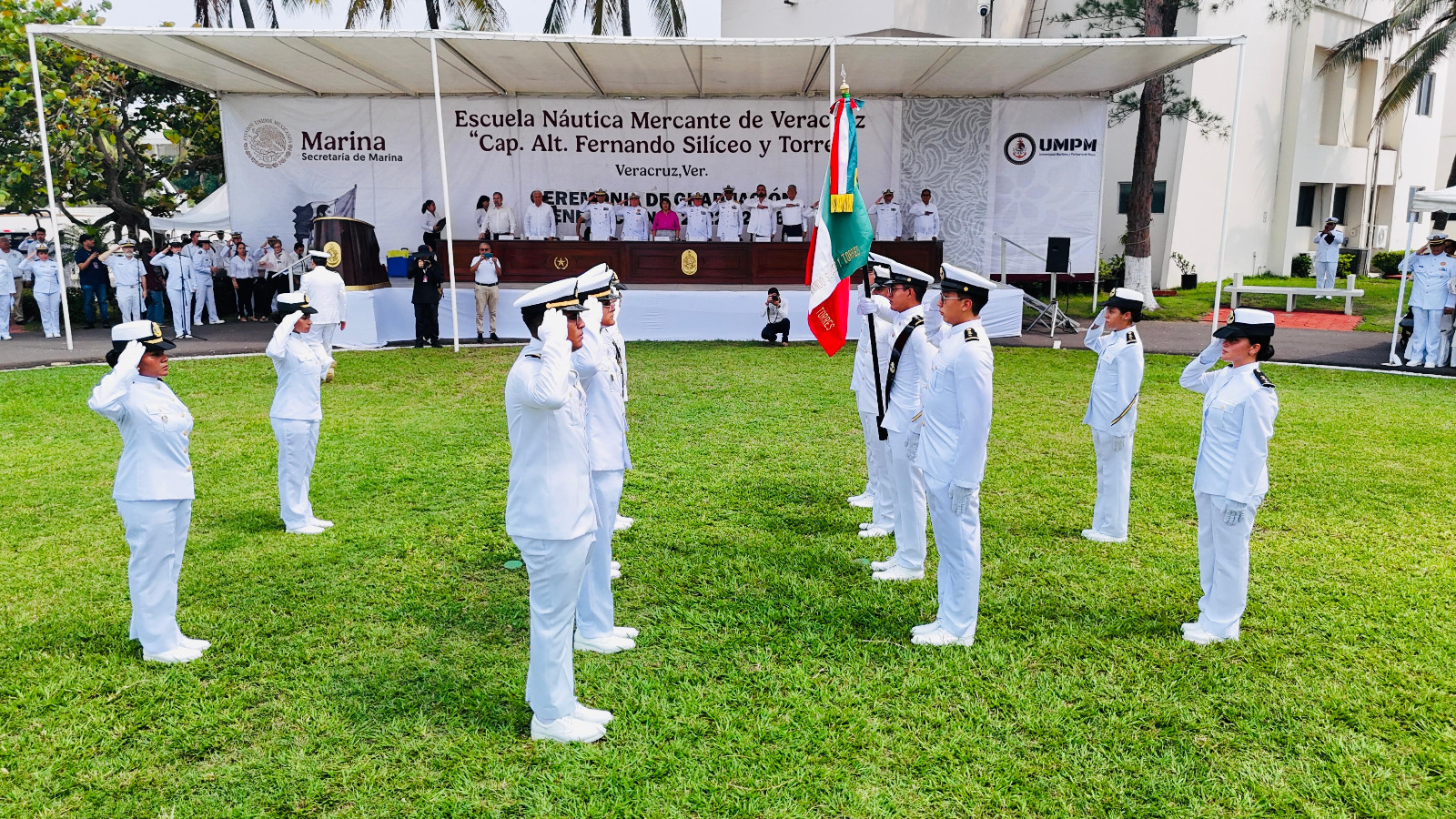 Se gradúa la Generación 2022-2026 de la Escuela Náutica Mercante de Veracruz