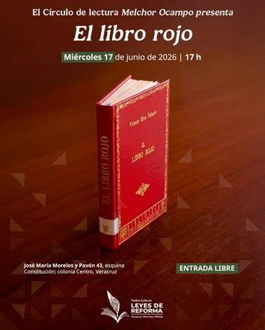 Invitan en Veracruz al Círculo de Lectura sobre El libro rojo