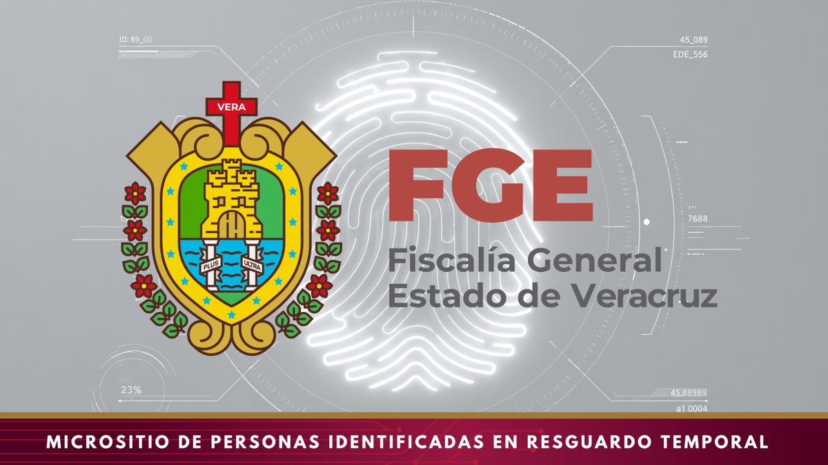Micrositio de FGE Veracruz permite contacto con 33 familias