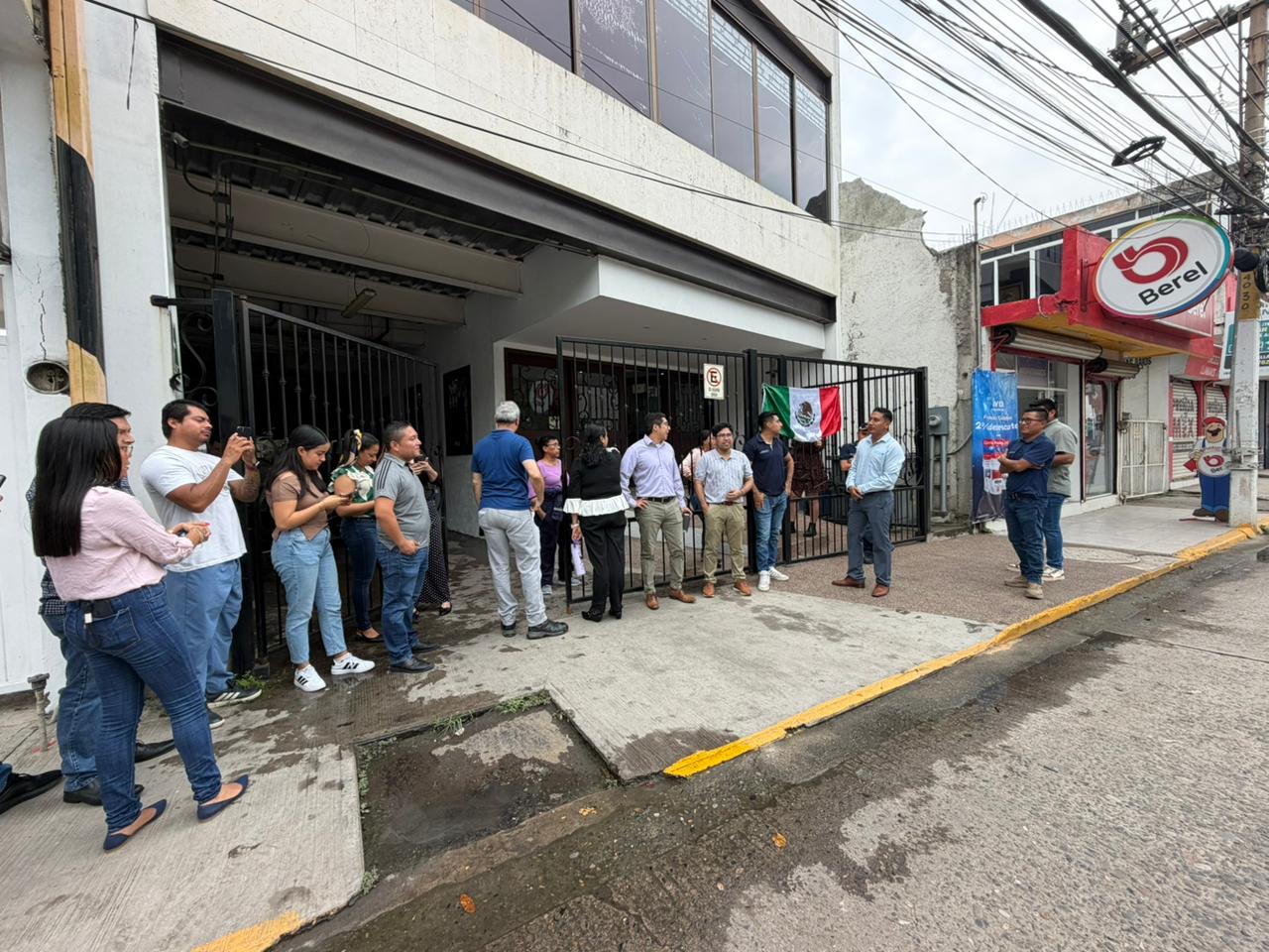 Protestan por falta de pago de utilidades en empresa petrolera de Poza Rica
