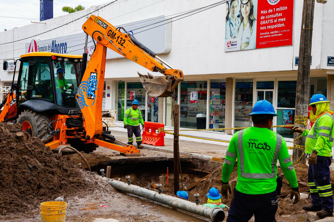 En junio Grupo MAS ha recibido 74 reportes de hundimientos en la ciudad de Veracruz