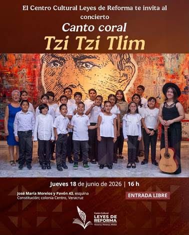 Coro Infantil Tzi Tzi Tlim dará concierto gratis en Veracruz