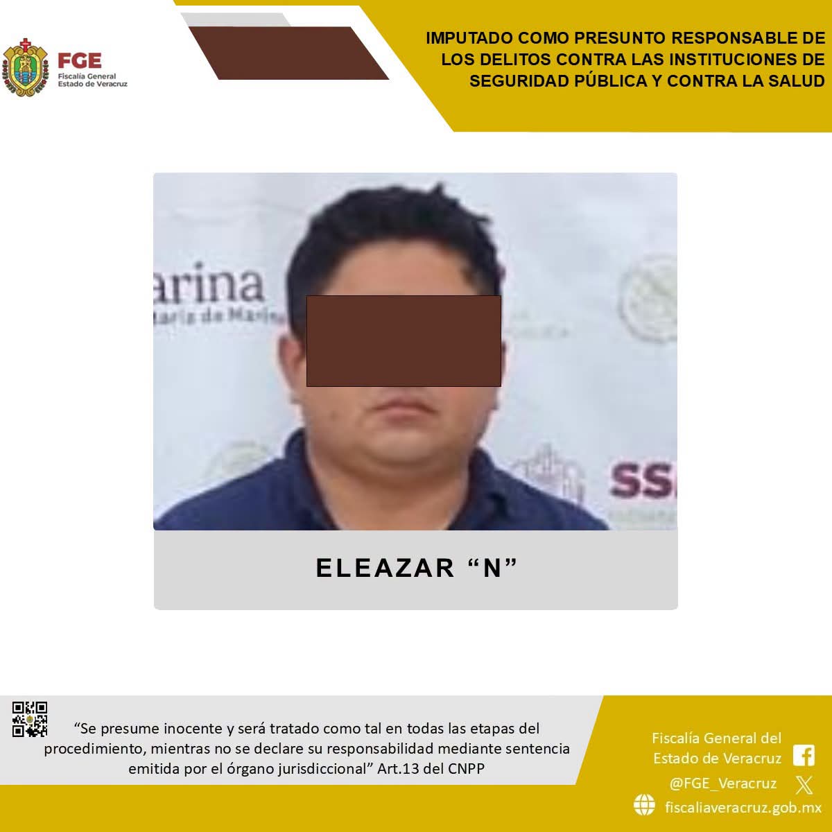 Eleazar “N” seguirá en prisión por ataque a policías en Nogales