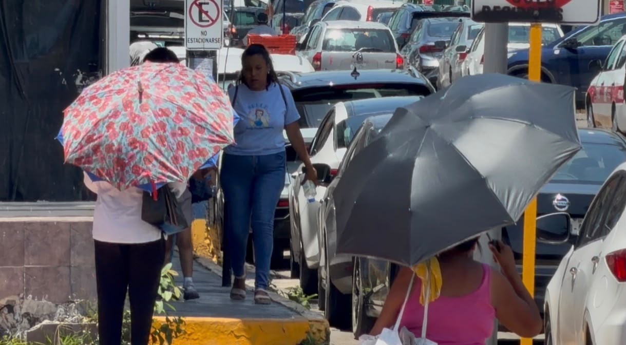Sensación térmica de 45 °C en Poza Rica