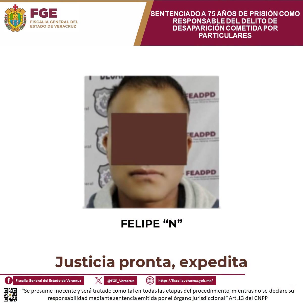Condenan a 75 años a responsable de desaparición en las Altas Montañas