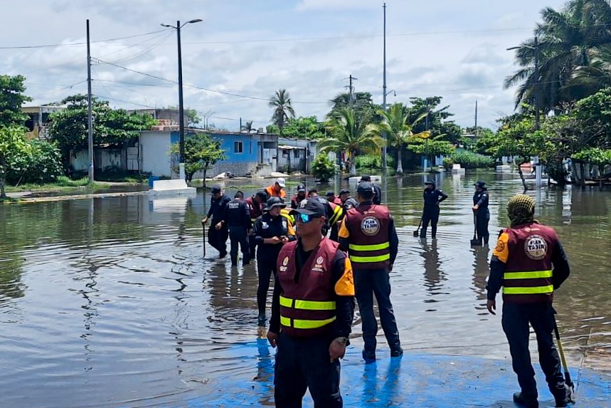 Boca del Río emite aviso especial por el pronóstico de una vaguada con lluvias fuertes