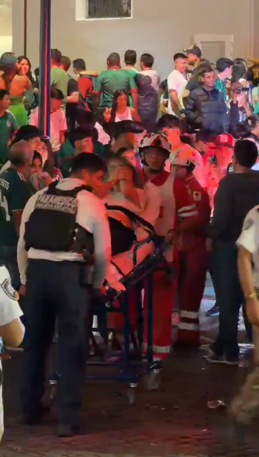 Celebración de México en Xalapa deja dos accidentes menores
