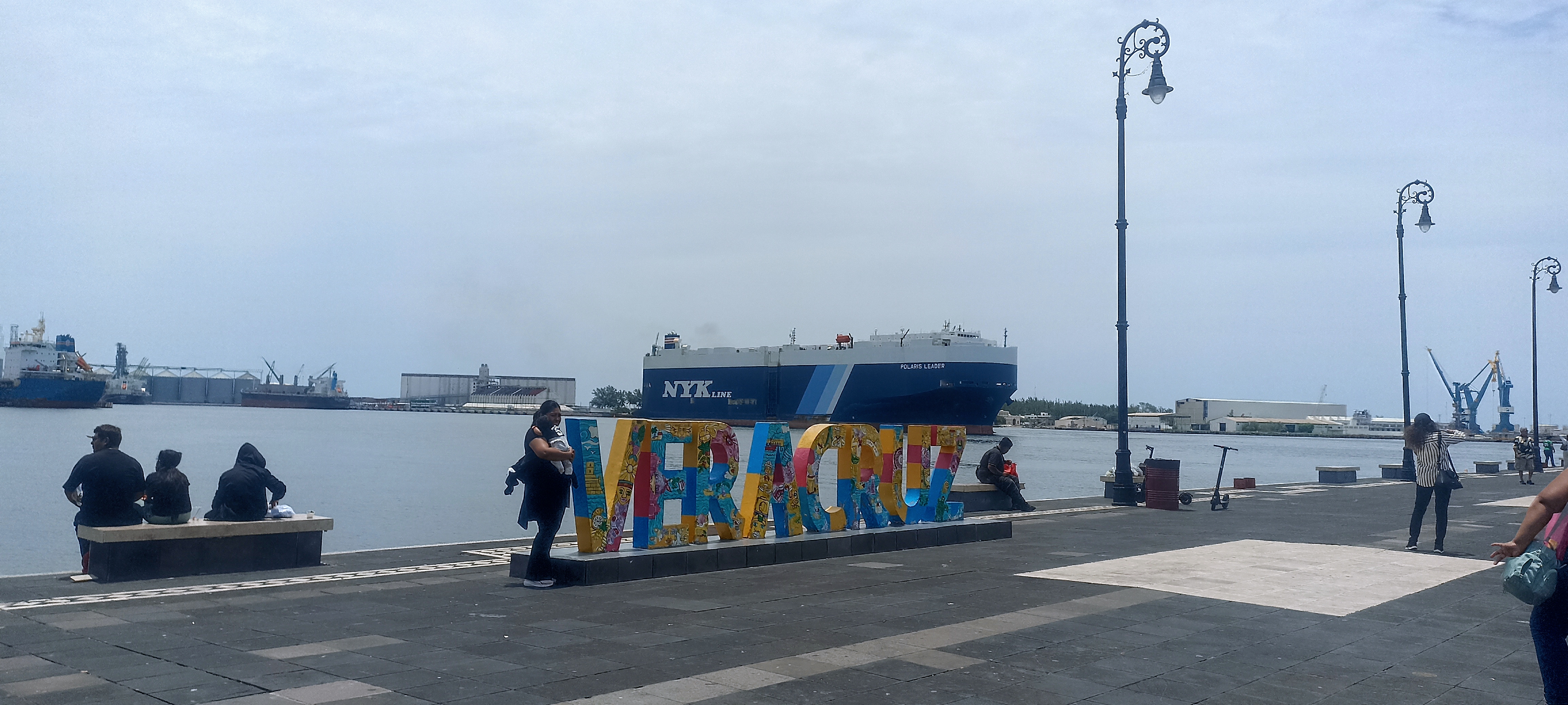 Prevén lluvias y viento en la zona conurbada Veracruz-Boca del Río este sábado