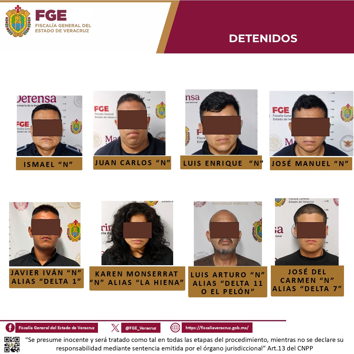 Vinculan a proceso a ocho por homicidio de Roxana Guzmán en Nanchital