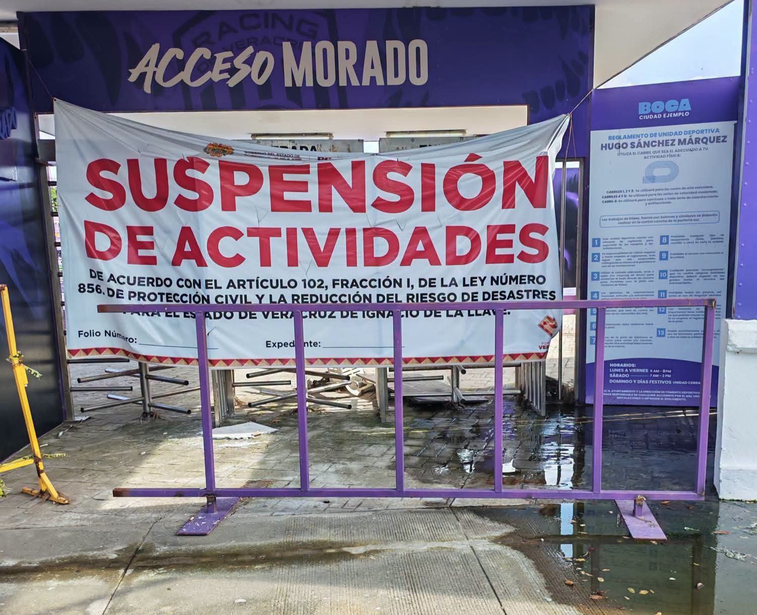 Urge la reapertura de la Unidad Deportiva Hugo Sánchez; lleva más de cuatro meses clausurada