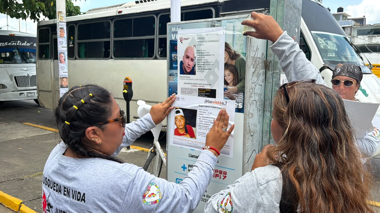 Colectivo denuncia falta de viáticos durante búsqueda en Poza Rica