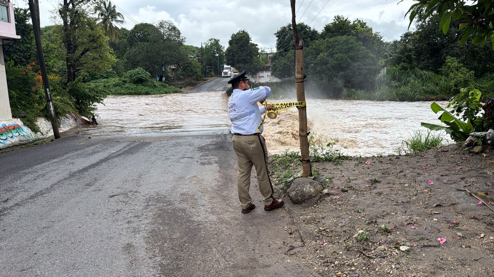 Activan Plan DN-III-E por lluvias en Puente Nacional