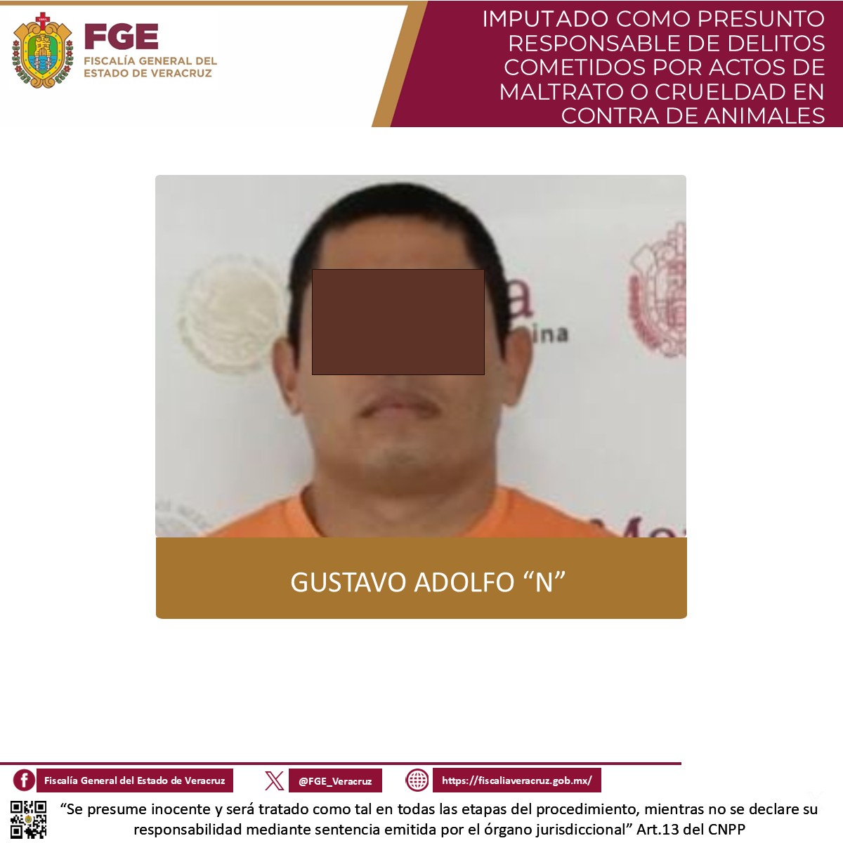 Prisión preventiva para acusado de matar a Benjie en Veracruz