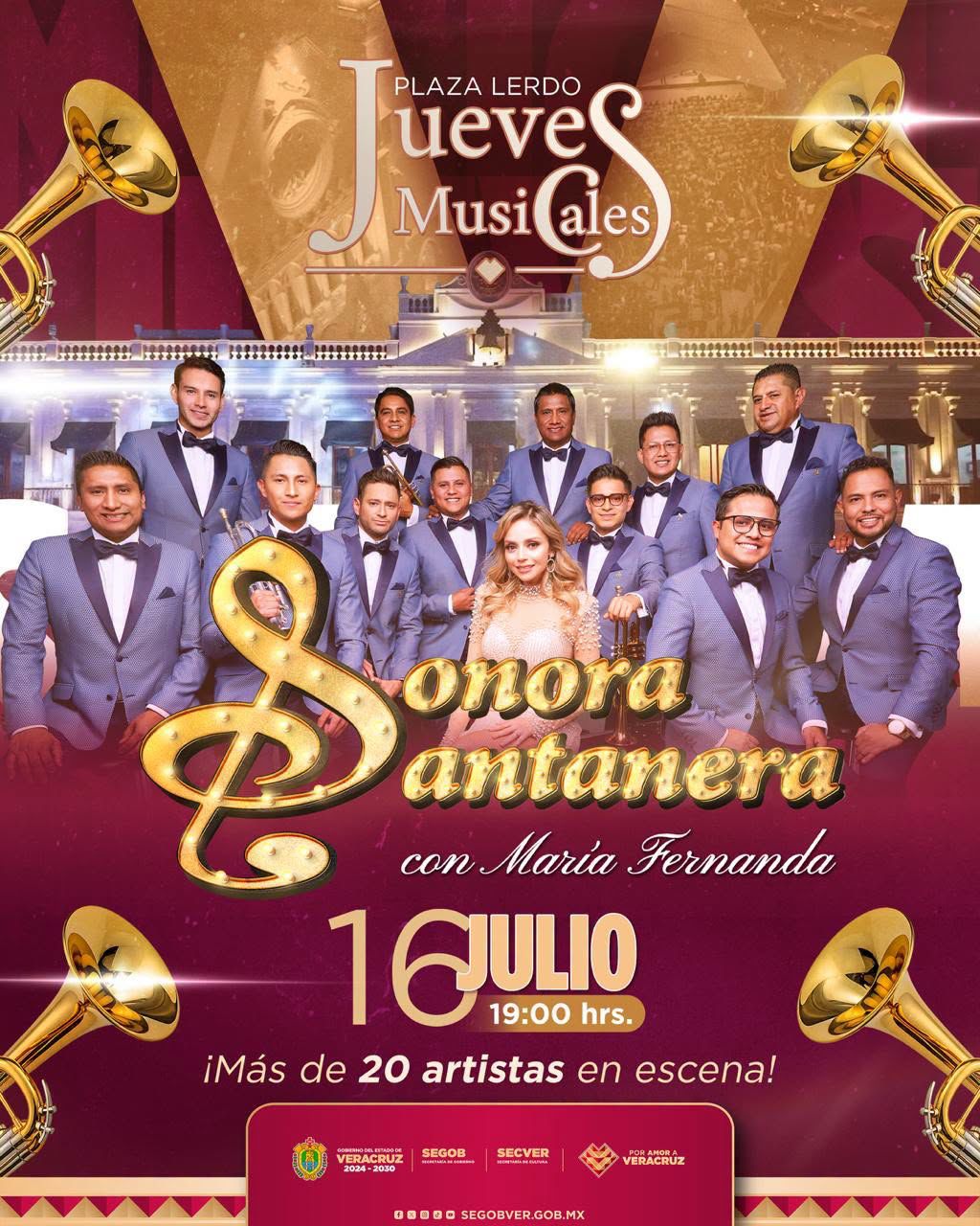 Sonora Santanera se presentará en Xalapa este 16 de julio