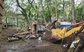 Propietarios denuncian invasión en Jinicuil Manso, Coatepec