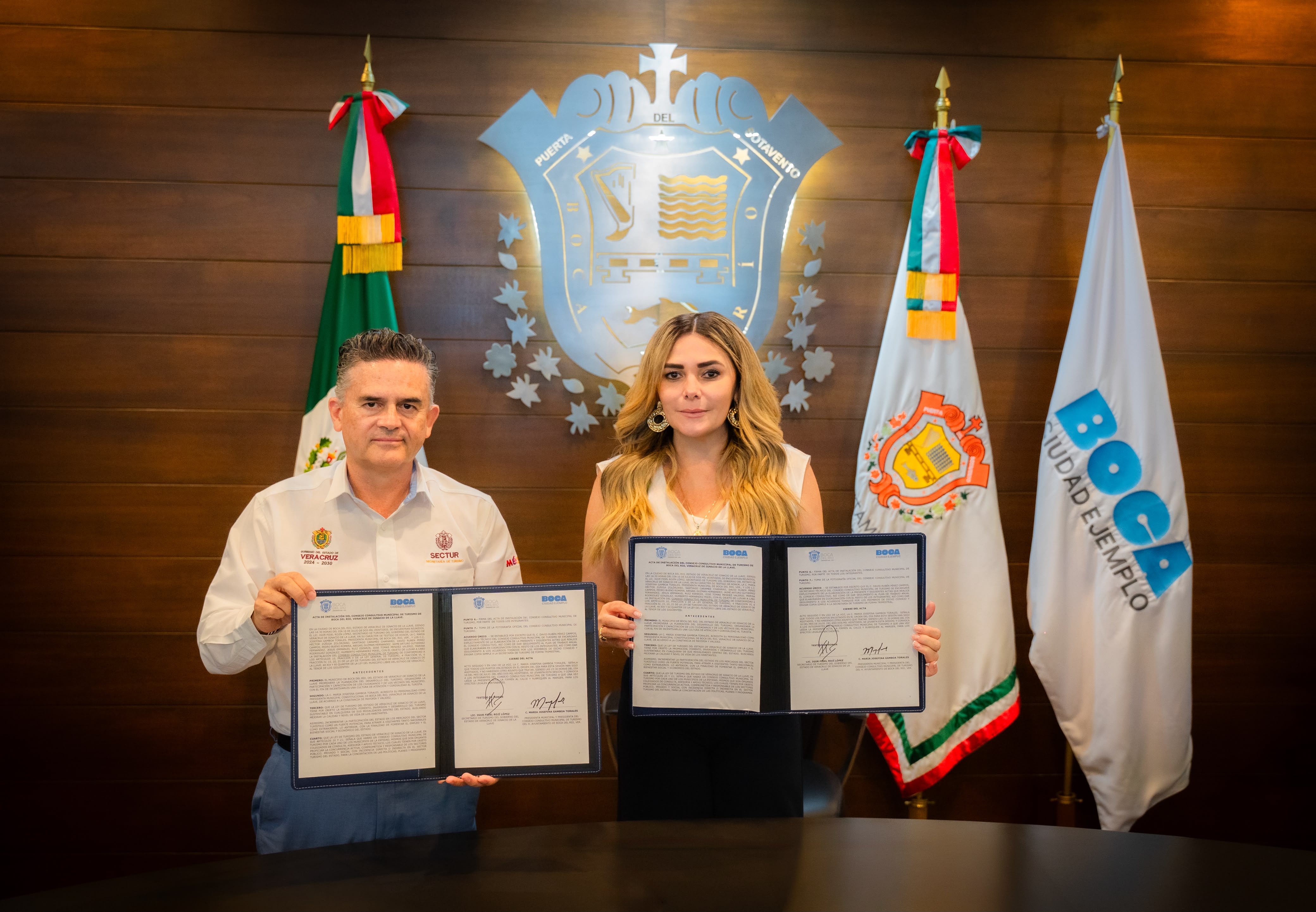 Instala alcaldesa Maryjose Gamboa el Consejo Consultivo Municipal de Turismo para impulsar el desarrollo de Boca del Río