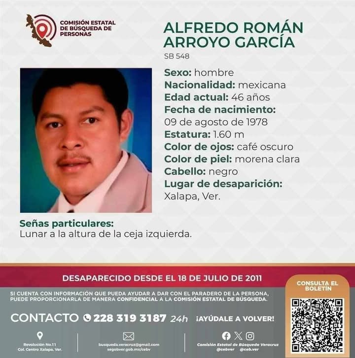 Se cumplen 15 años de la desaparición de Alfredo Arroyo en Las Trancas