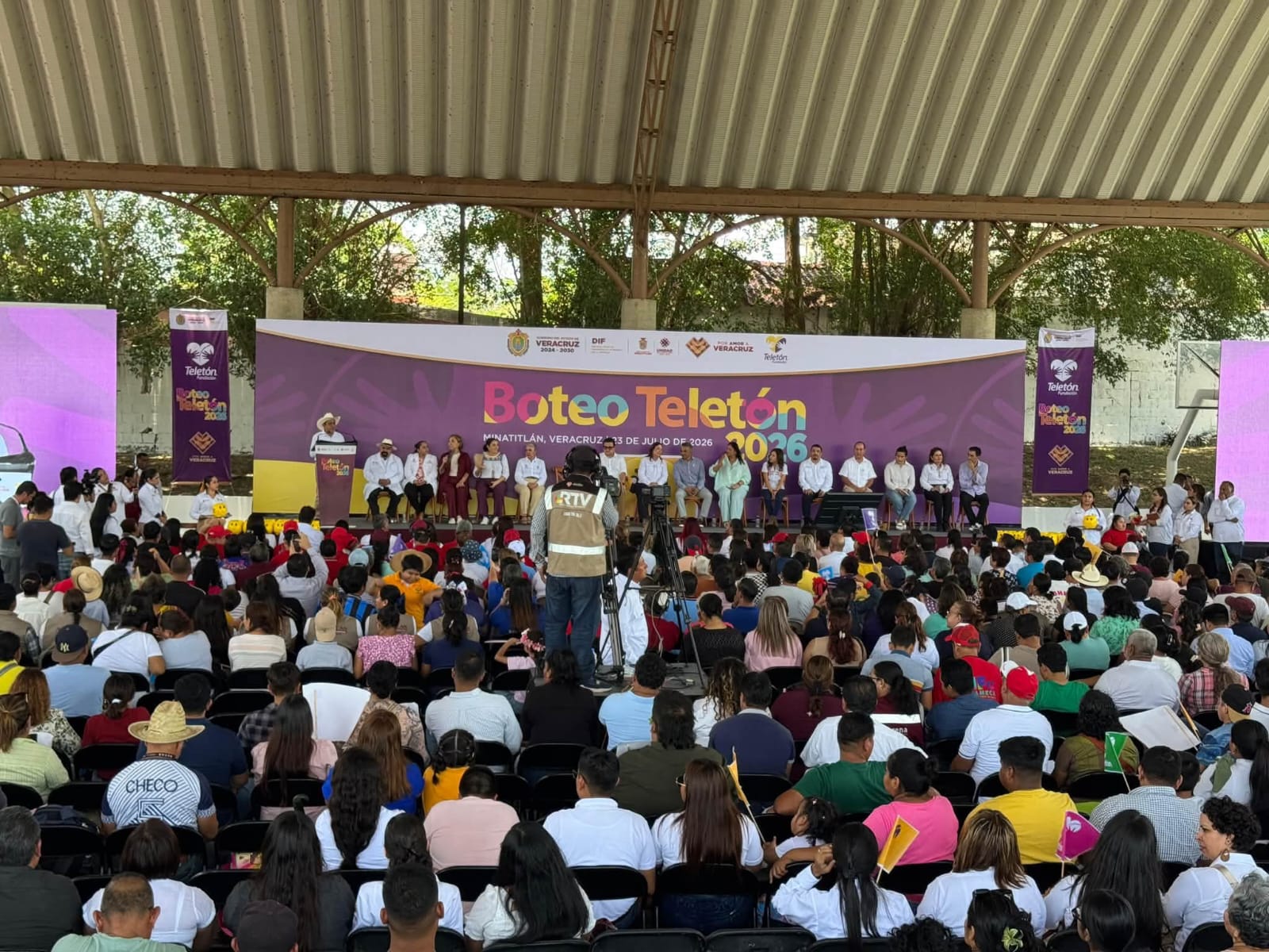 Minatitlán da banderazo al boteo Teletón 2026 para construir un nuevo CRIT