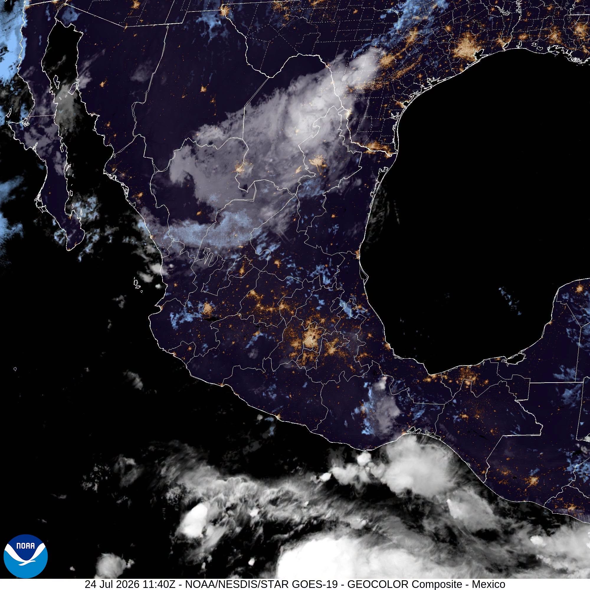 Calor y tormentas aisladas se prevén este viernes en Veracruz