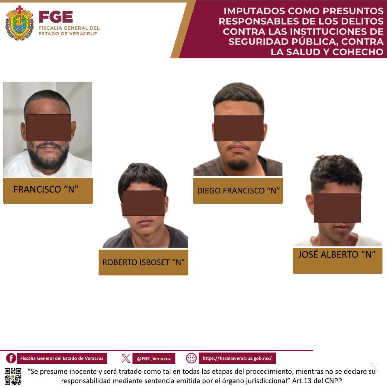 Imputan en Alvarado a objetivo prioritario y tres personas
