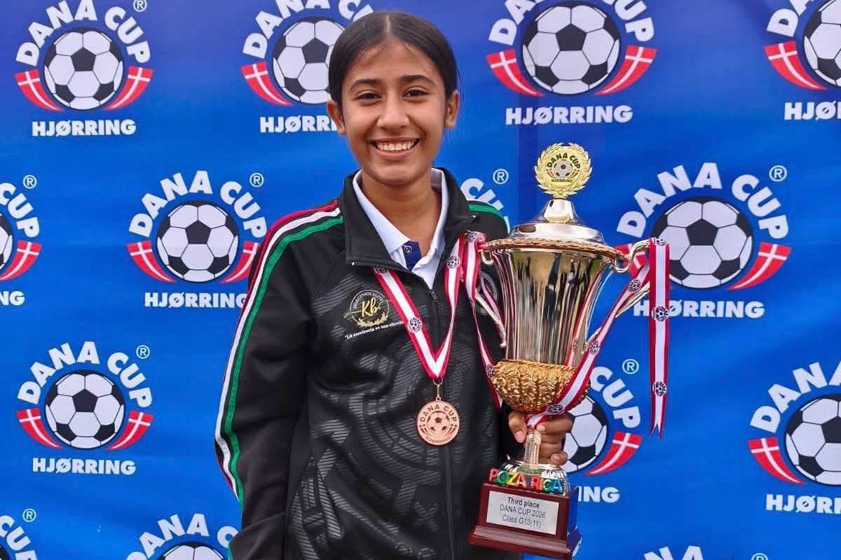 Poza Rica celebra tercer lugar de Lea Betsabé San Juan en la Dana Cup