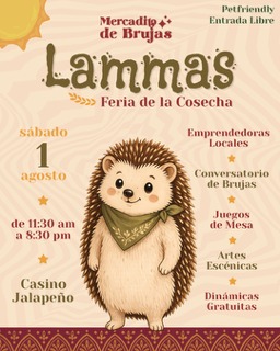 Mercadito de Brujas celebrará Lammas en Xalapa con entrada libre
