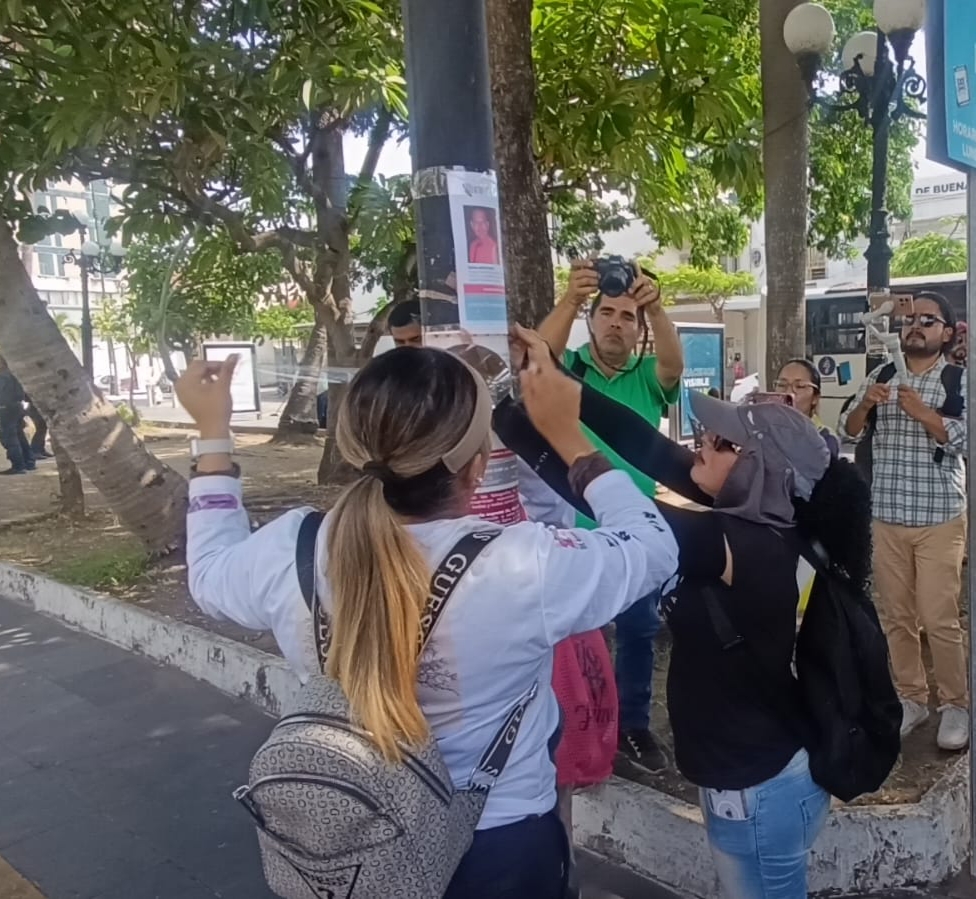 Colectivos realizan otra jornada de búsqueda de desaparecidos en Veracruz puerto