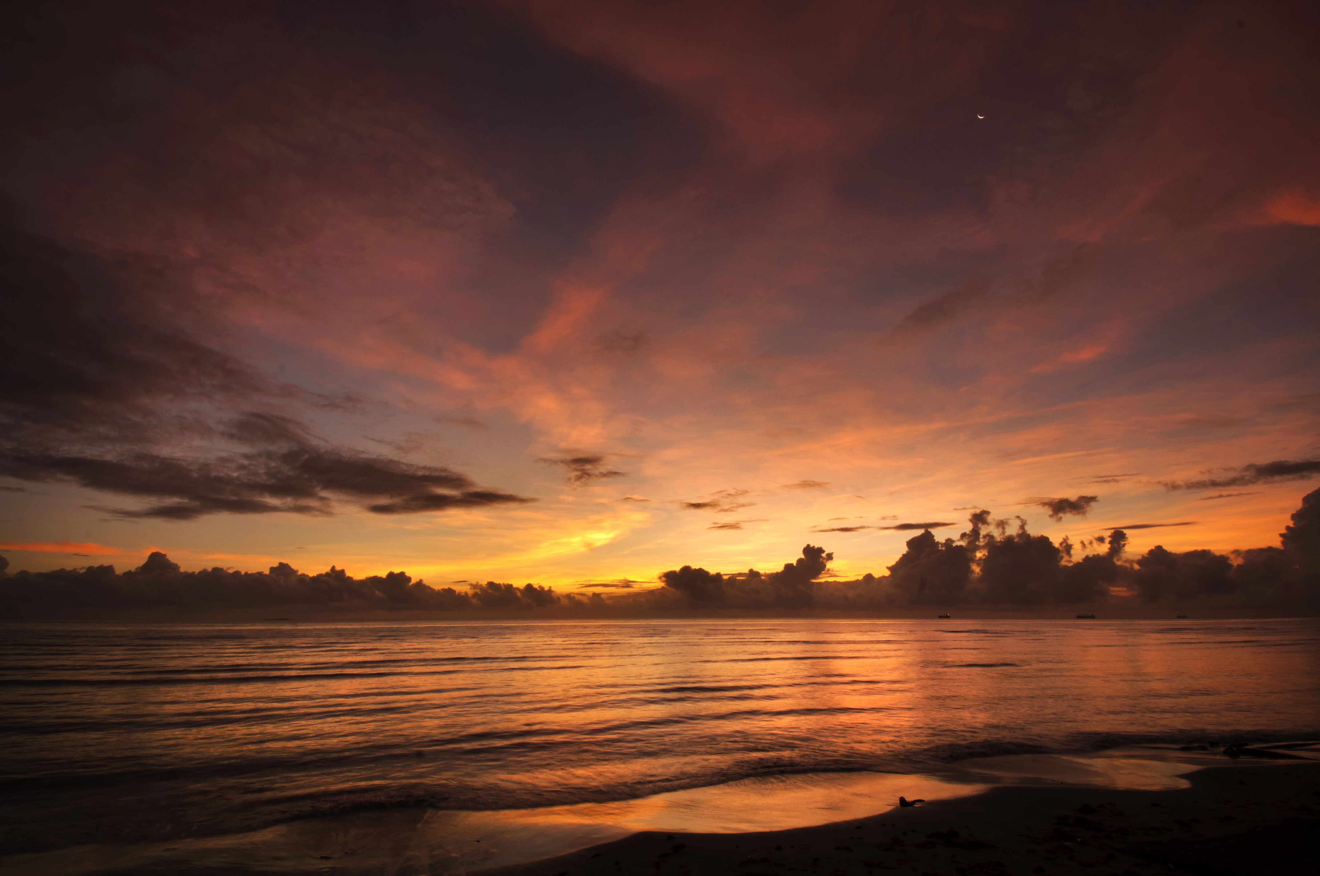 Amaneceres en la costa de Veracruz: playas, dunas y manglares